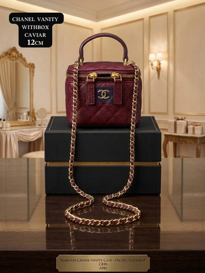 Chanel
Caviar  sᴍᴀʟʟ ᴠᴀɴɪᴛʏ
ᴛᴏᴘ ʜᴀɴᴅᴅʟᴇ/ʟᴏɴɢ ᴄʜᴀɪɴ
ɢᴏʟᴅʜᴀʀᴅᴡᴀʀᴇ
ᴡɪᴛʜʙᴏx🎁🎁🎁
ᴄᴀᴠɪᴀʀ ᴍᴀᴛᴇʀɪᴀʟ
sɪᴢᴇ:𝟏𝟐ᴄᴍ
100 dhs✅

Zain56
♥️♥️♥️
