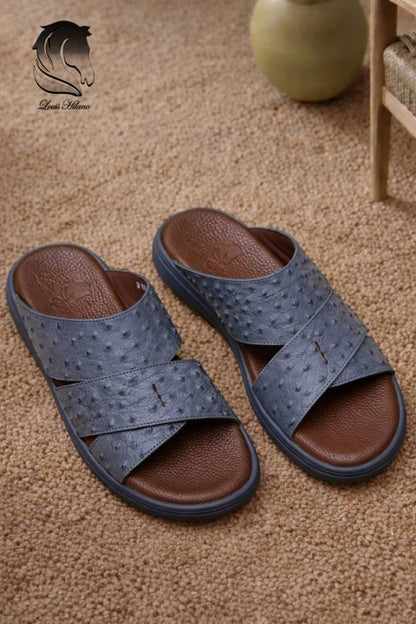 Louis Hilano Slippers for men master quality 
260 dhs❣️
with box and paper bag size 🎁available 40to46 (6to12)

Zain59
♥️♥️♥️