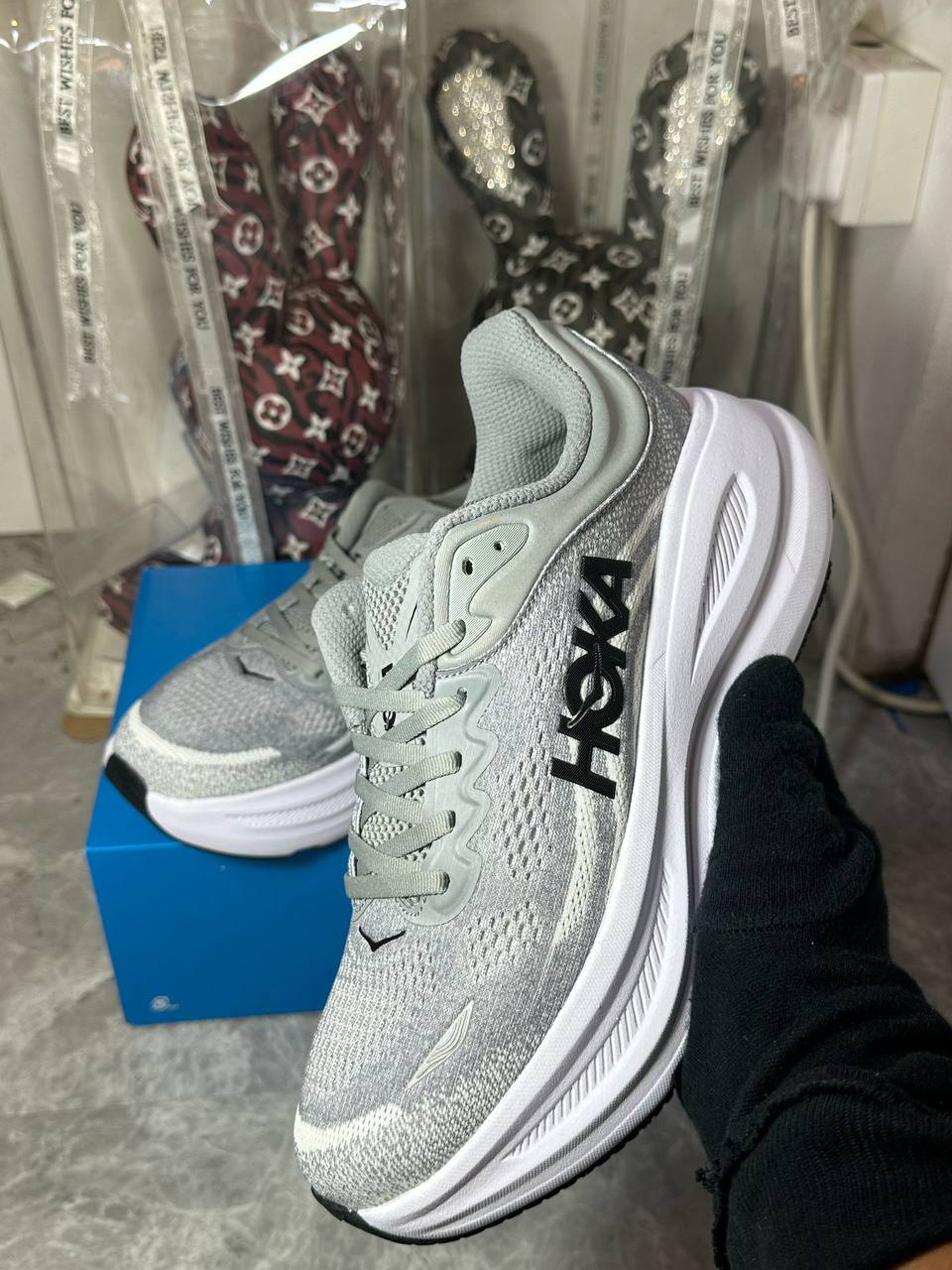 HOKA Bondi 9 ‘Grey’
36-45 AVAILABLE 
230 dhs✅

Zain241
♥️♥️♥️