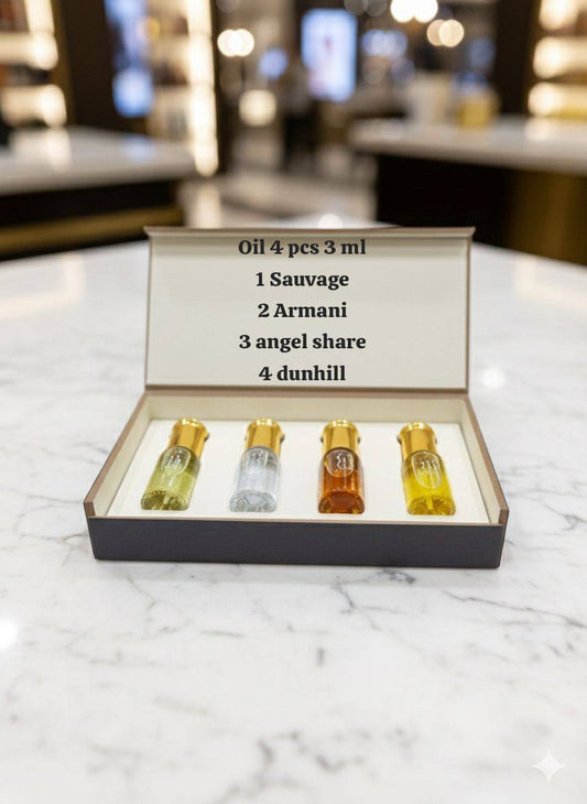6 ml 4 pcs oil set
good quality 
45 dhs🇦🇪

Zain60
♥️♥️♥️