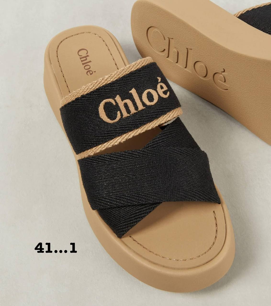 CHLOE SLIPPER 
GOOD QUALITY 
65 dhs✅

Zain40
♥️♥️♥️