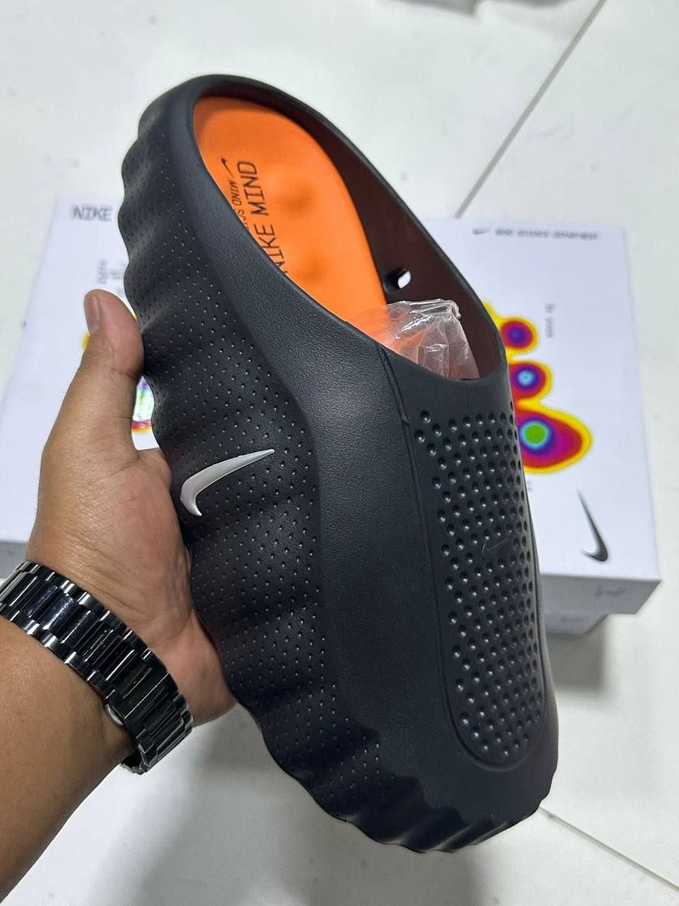 New stock
Nike Mind 001 slide
Size 40-45
120 dhs✅

Zain183
♥️♥️♥️
