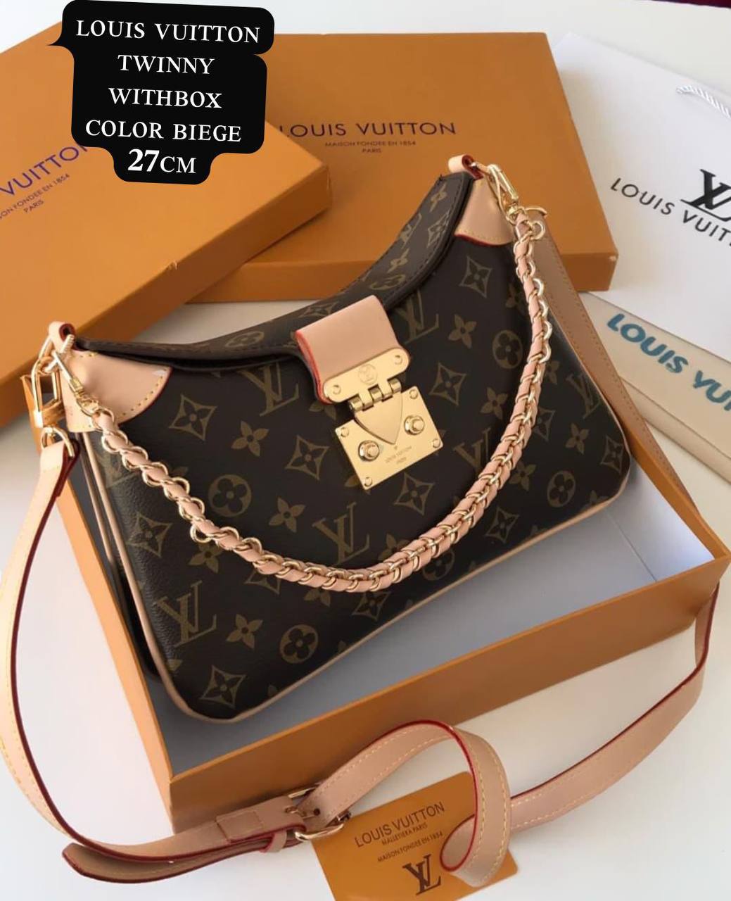 LV
ᴛᴡɪɴɴʏ sʜᴏᴜʟᴅᴇʀ ʙᴀɢ 

ᴡɪᴛʜʙᴏx
🎁🎁🎁

ʟᴇᴀᴛʜᴇʀ
sɪᴢᴇ:𝟐𝟕ᴄᴍ
115 dhs🌺

Zain56
♥️♥️♥️