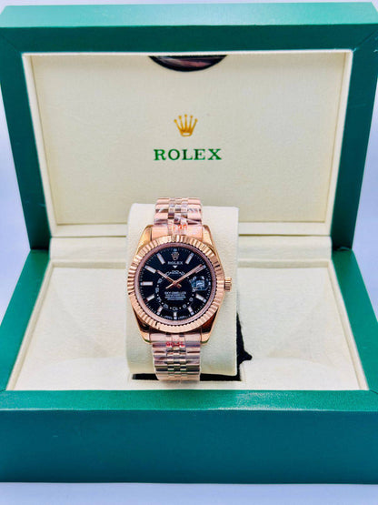 Rolex Men SKY DWELLER 
Master quality*🤩🤩
*Automatic*
230 dhs👑

Zain08
♥️♥️♥️