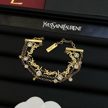 YSL Bracelet ☘️
Master quality 

*60* AED normal box 📦

Zain48
♥️♥️♥️