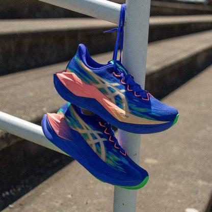 ASICS Superblast 3
Cobalt Burst Light Orange ，
Size 36-45 ，
240 dhs✅

Zain18
♥️♥️♥️