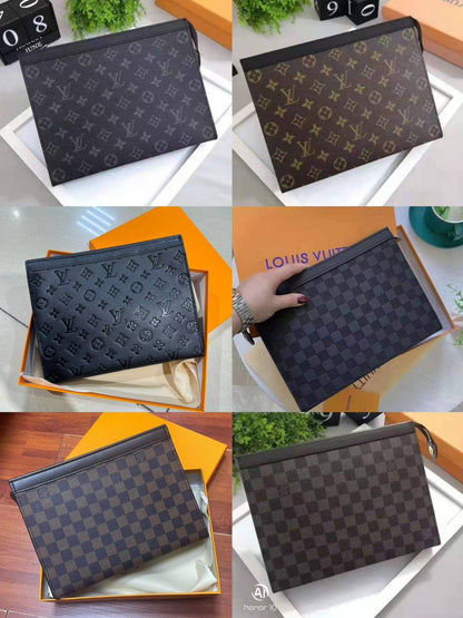 LV Clutch 

With box 
🎁🎁🎁

65 dhs🪙💕

Zain136
♥️♥️♥️