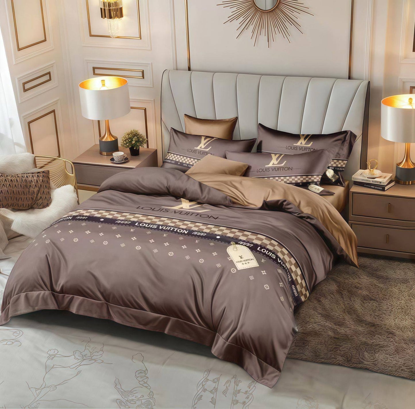 Master 🇫🇷🇫🇷🇫🇷
Give you best life 💥💥
Bedsheets set 
King size cover 6pcs set 
1 duvet cover 
1 fitted sheets 
4 pillowcases 
6pcs set
With paper bag 💼 
120 dhs🗽

Zain99
♥️♥️♥️