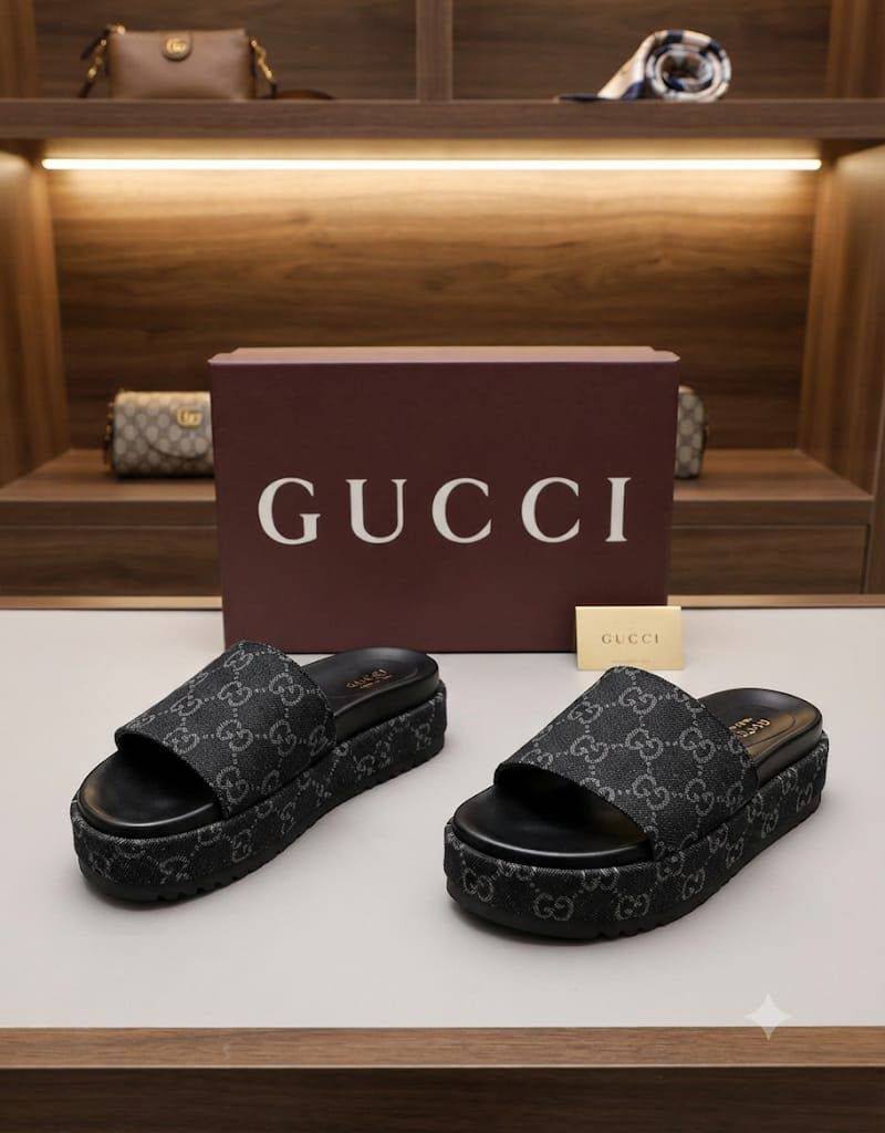 GUCCI SLIPPER 
GOOD QUALITY 
90 dhs✅

Zain40
 ♥️♥️♥️