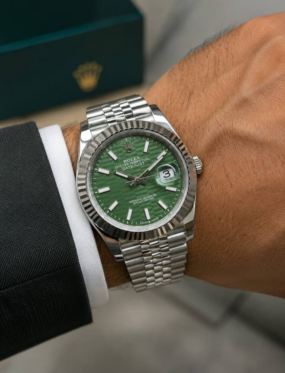 Rolex watch for men 
good quality 
170 dhs✅

Zain59
♥️♥️♥️