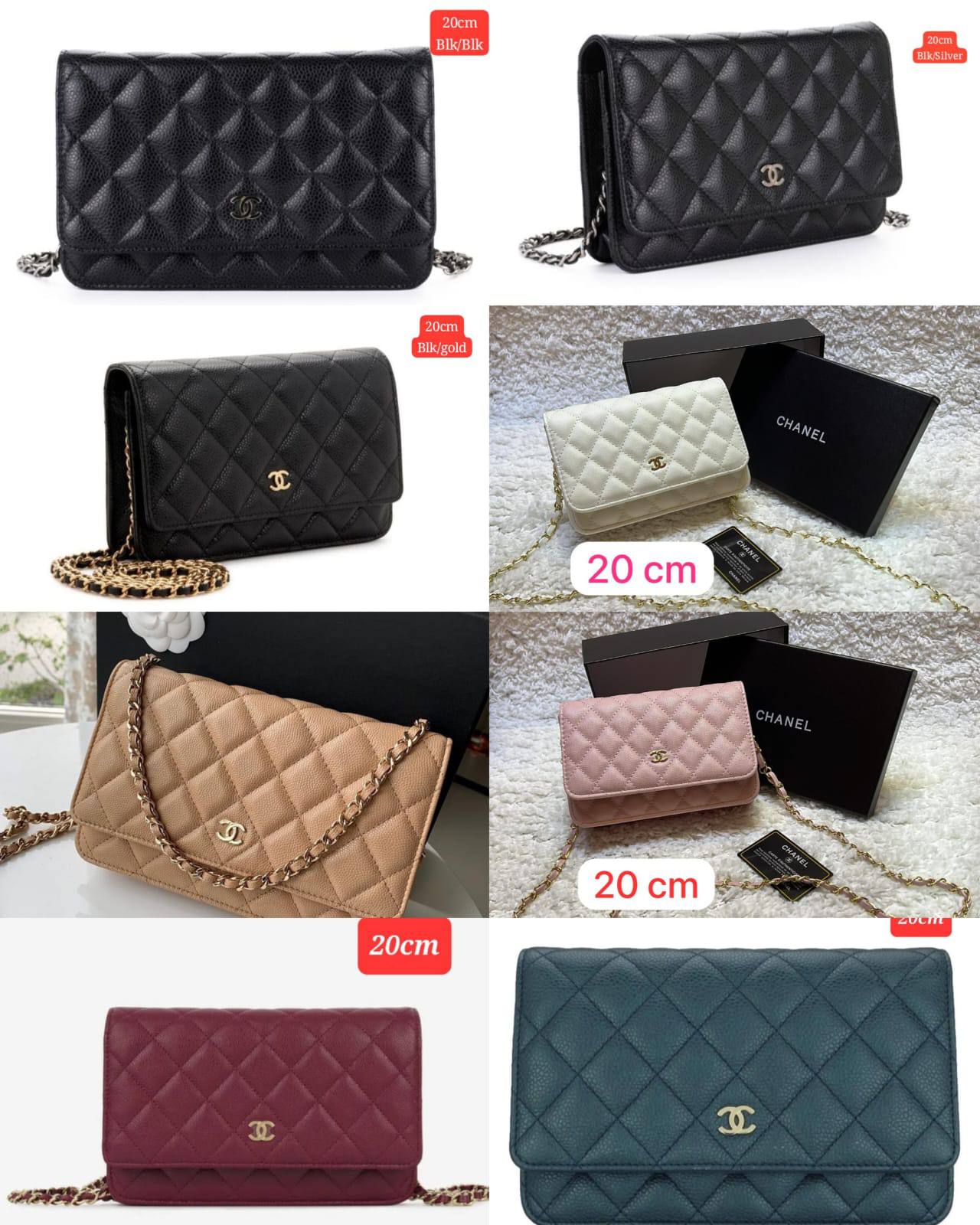 Chanel 
20cm 
with box 
80 dhs🇦🇪🇦🇪

Zain168
♥️♥️♥️