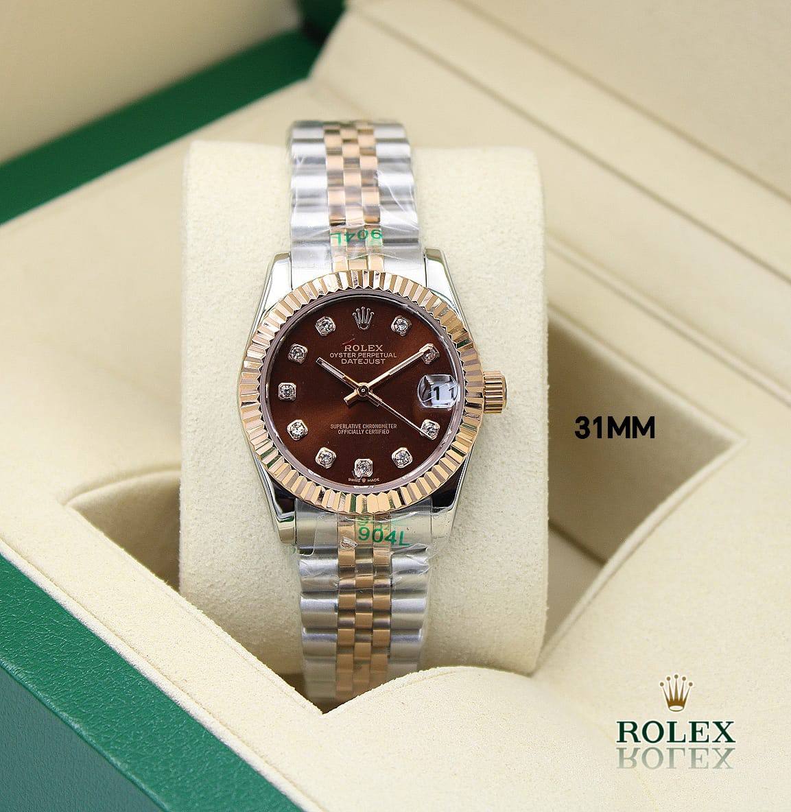 Rolex lady 
31.mm automatic*
230 dhs✅

Zain304
♥️♥️♥️