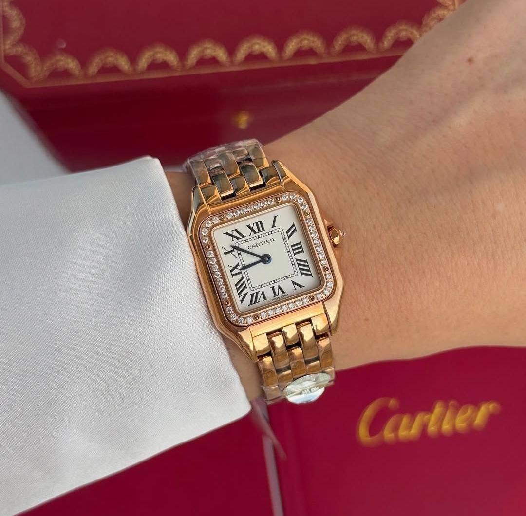 Cartier watch for ladies good quality 
260 dhs✅

Zain59
♥️♥️♥️