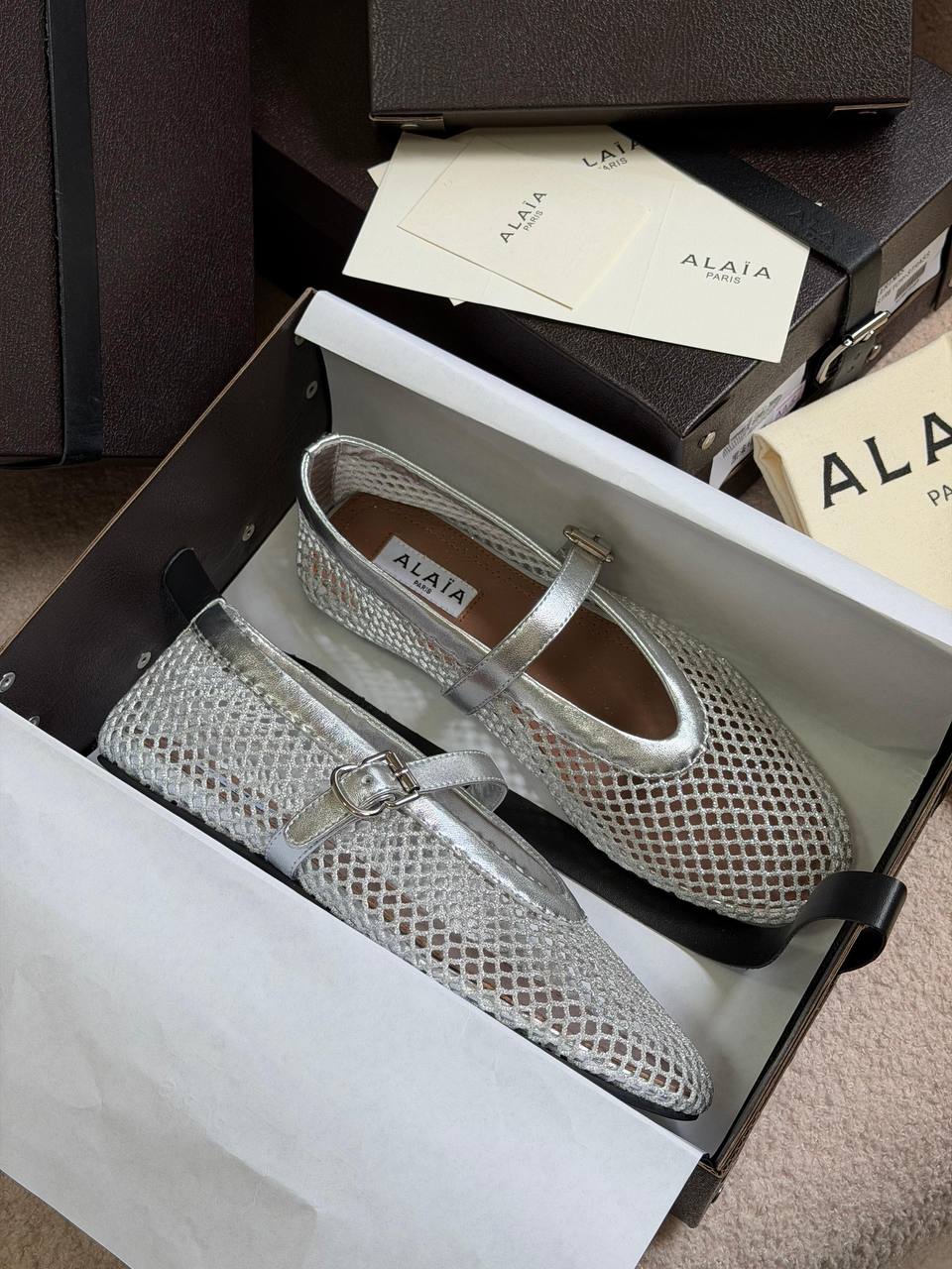 Alaia
𝐏𝐀𝐑𝐈𝐒
𝐕𝐈𝐏 𝐐𝐔𝐀𝐋𝐈𝐓𝐘
𝐒𝐈𝐙𝐄 {36 to 41} 
450 dhs✅

Zain81
♥️♥️♥️