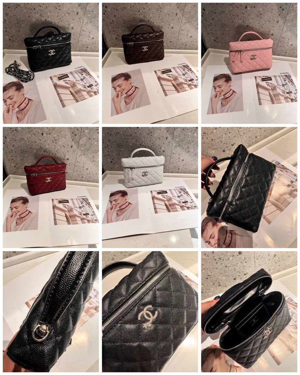 Chanel 
Best quality 

with box’s 
🎁🎁🎁

95 dhs✅

size 20 cm

Zain290
♥️♥️♥️