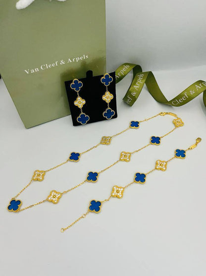 VCA
MASTER SET ✨💫
💎With Stone
NECKLACE BRACELET EARRINGS 
WITH GOOD BOX AND PAPER BAG🛍️🎁 
250 DHS🇦🇪

Zain89
♥️♥️♥️