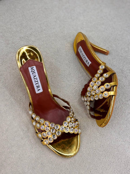 Aquazzura
120 dhs✅
Size 36-42

Zain55
♥️♥️♥️