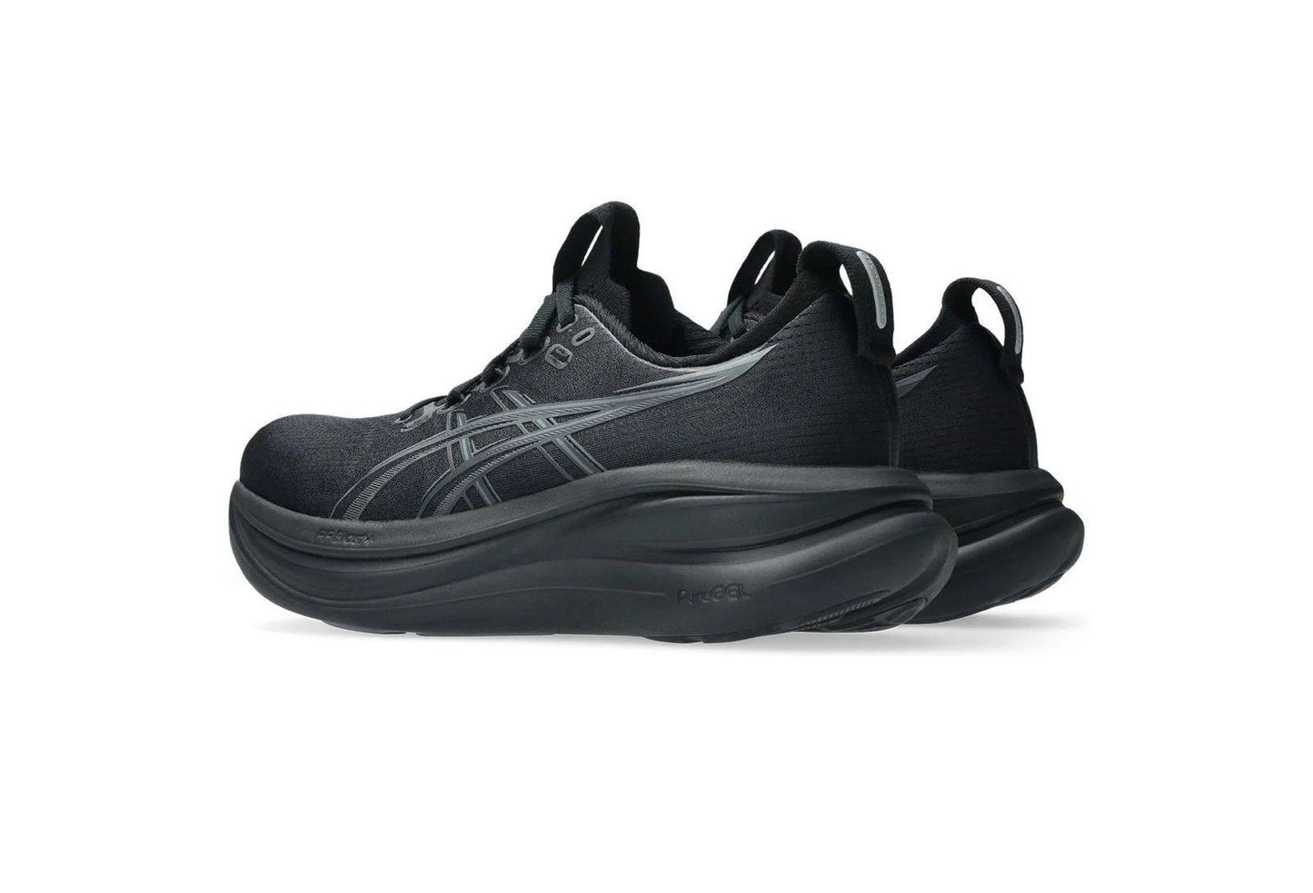 Asics Gel-Nimbus 28 Black/Graphite. 
36-45 AVAILABLE 🤩
210 dhs❣️

Zain242
♥️♥️♥️