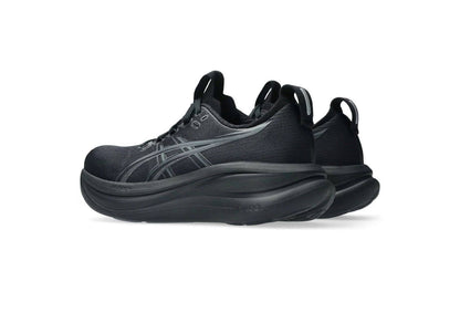 Asics Gel-Nimbus 28 Black/Graphite. 
36-45 AVAILABLE 🤩
210 dhs❣️

Zain242
♥️♥️♥️