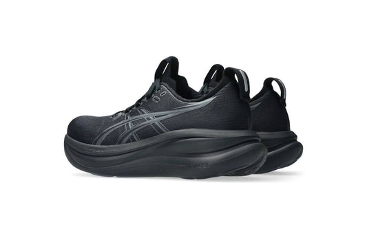 Asics Gel-Nimbus 28 Black/Graphite. 
36-45 AVAILABLE 🤩
210 dhs❣️

Zain242
♥️♥️♥️