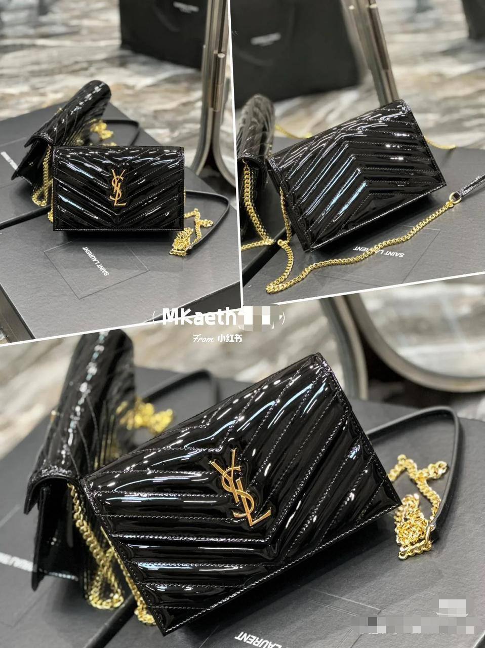 💖 Ysl Envelope bag
1️⃣Frist quality +🎁
Size : 22.5  * 14 cm
80 dhs❣️
with box 🎁

Zain115
♥️♥️♥️