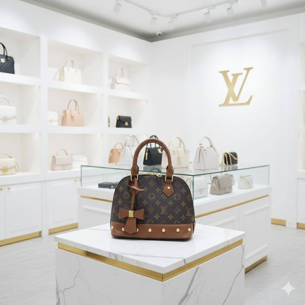 LV
ᴀʟᴍᴀ ᴍᴏɴᴏɢʀᴀᴍ
ᴡɪᴛʜ ᴍᴜʀᴀᴋᴀᴍɪ ᴄʜᴀɪɴ
ɪᴛ ʜᴀs ʟᴏɴɢ ʙᴇʟᴛ sᴛʀᴀᴘ
sɪᴢᴇ : 26 cm

70 dhs❣️

Zain31
♥️♥️♥️