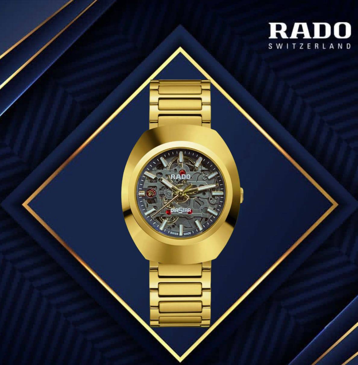 Rado For Men Automatic 
Good Quality 
260 dhs🪙🌨️

Zain59
♥️♥️♥️