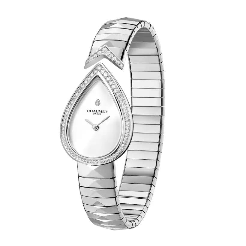 Chaumet master quality watch for ladies 
1200 dhs💓 
with box and paper bag🎁

Zain59
♥️♥️♥️