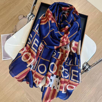Silk scarf 
40 dhs❣️

Zain93
♥️♥️♥️