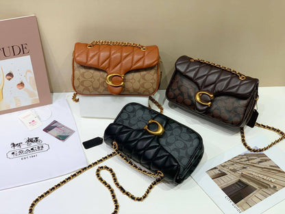 🌟 Coach Tabby 20
1️⃣ First quality +🎁  
Size : 26 * 16 cm
115 dhs❣️
with box 🎁

Zain115
♥️♥️♥️