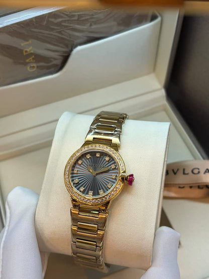Bvlgari 
watch for ladies 
good quality 
320 dhs💓

Zain59
♥️♥️♥️