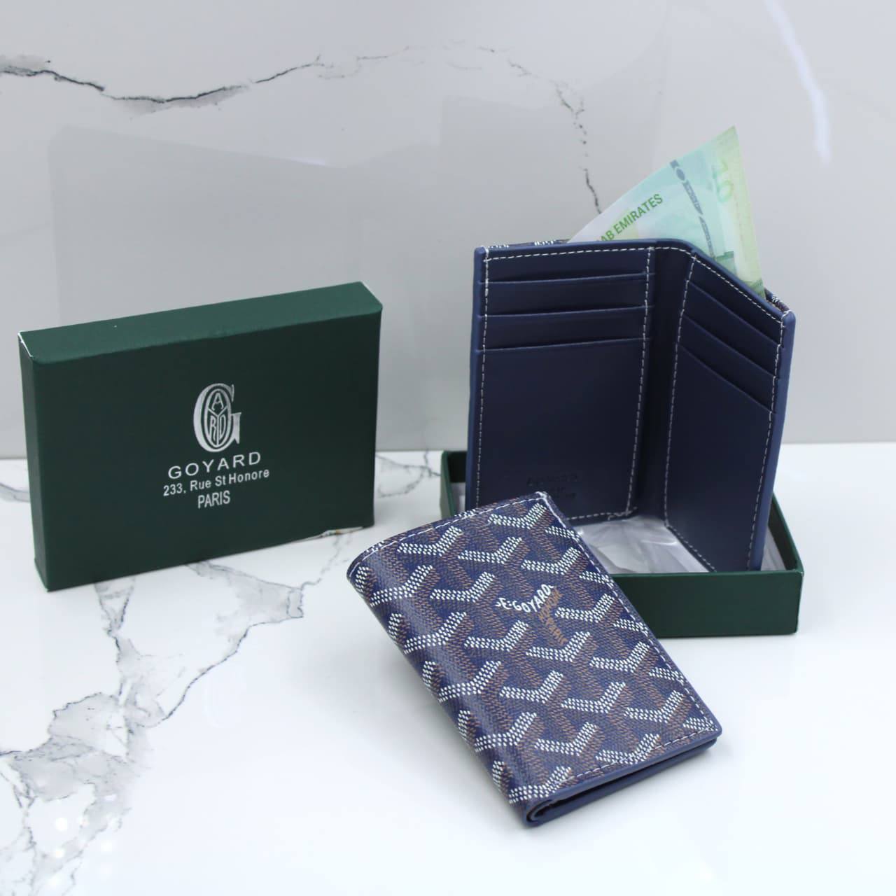 GOYARD WALLET 
COPY 1 

WITH BOX
🎁🎁🎁

45 dhs✅
Limit Stock

Zain58
♥️♥️♥️