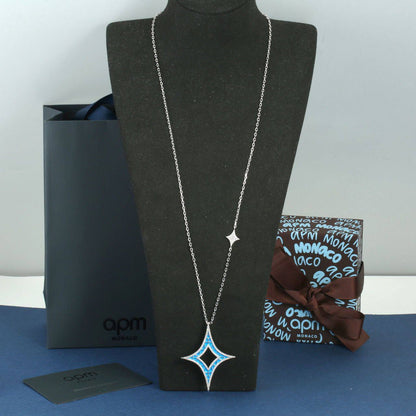 Apm SET ❤️‍🔥*
Necklace 🍁
Master quality 💯
With normal boxes 📦 
55 dhs✅
With master box 🗃️ 
70 dhs✅

Zain216
♥️♥️♥️