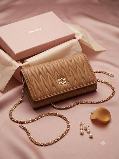 NEW CAME 
MIU MIU BAG
GOOD QUALITY 
55 dhs✅
WITHBOX
SIZE- 20*12*3

Zain40
♥️♥️♥️