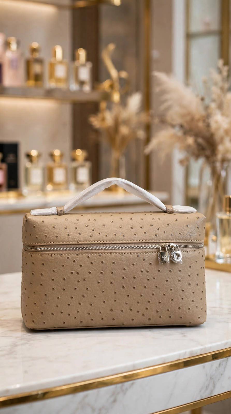 Loro Piana

 Extra pocket Ostrich

Master quality
27cm 
with box
270 dhs🇦🇪🇦🇪

Zain95 
♥️♥️♥️