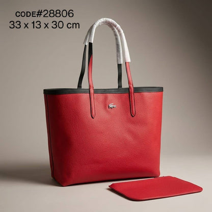 Lacoste  ʀᴇᴠᴇʀsɪʙʟᴇ
ᴛᴏᴛᴇʙᴀɢ 2 ᴄᴏʟᴏʀs
ɢʀᴀɪɴᴇᴅ ᴛᴇxᴛᴜʀᴇ ᴍᴀᴛᴇʀɪᴀʟ
ᴅᴇᴛᴀᴄʜᴀʙʟᴇ ᴡʀɪsᴛʟᴇᴛ ᴘᴏᴜᴄʜ
sɪʟᴠᴇʀ ʜᴀʀᴅᴡᴀʀᴇ
sɪᴢᴇ : 33 cm

75 dhs💓

Zain31
♥️♥️♥️