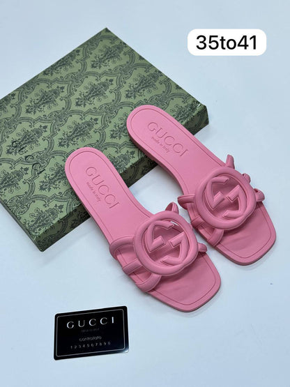 Gucci 
𝗥𝗨𝗕𝗕𝗘𝗥 𝗦𝗟𝗜𝗣𝗣𝗘𝗥𝗦
💯high quality
Size 36-37-38-39-40-41
80 dhs🇦🇪

Zain07
♥️♥️♥️