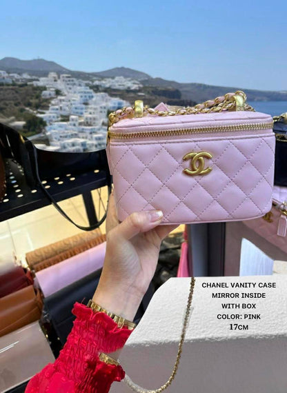 Chanel ᴠᴀɴɪᴛʏ ᴄᴀsᴇ
ᴍɪʀʀᴏʀ ɪɴsɪᴅᴇ
ᴡɪᴛʜʙᴏx
🎁🎁🎁

ʟᴀᴍʙsᴋɪɴ
sɪᴢᴇ:𝟏𝟕ᴄᴍ
100 dhs✅

Zain56
♥️♥️♥️