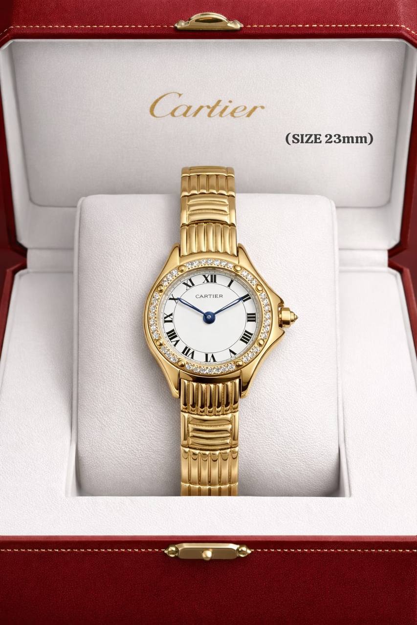 Cartier watch for ladies good quality 
320 dhs💓
 (size 23mm)

Zain59
♥️♥️♥️