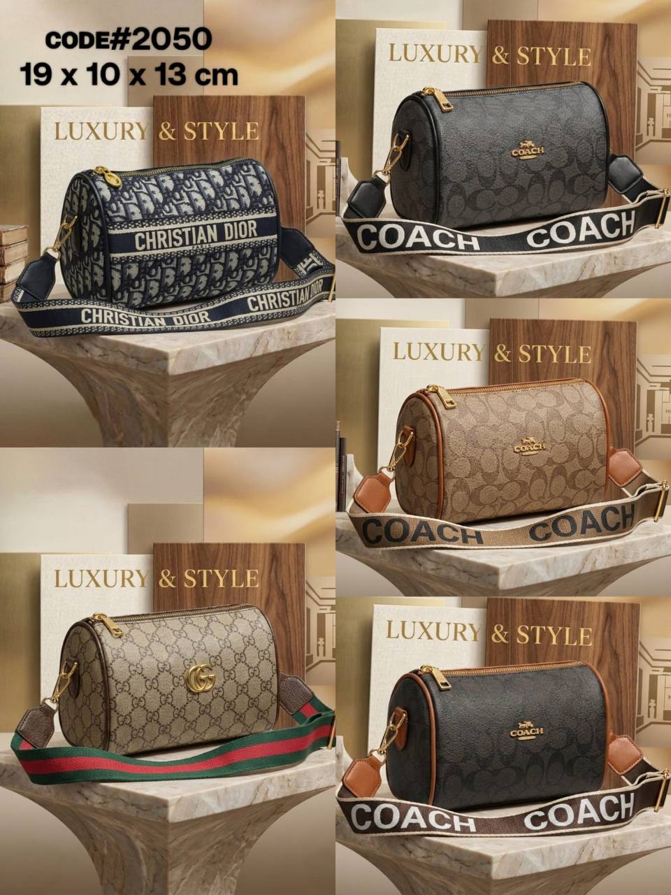 DIOR GUCCI COACH
ᴅᴜғғʟᴇ ᴄʀᴏss ʙᴏᴅʏ ʙᴀɢ
ᴡɪᴛʜ ʟᴏɴɢ ᴛʀɪᴍ sᴛʀᴀᴘ
ɢᴏʟᴅ ʜᴀʀᴅᴡᴀʀᴇ
sɪᴢᴇ : 19 cm

70 dhs✅

Zain31
♥️♥️♥️