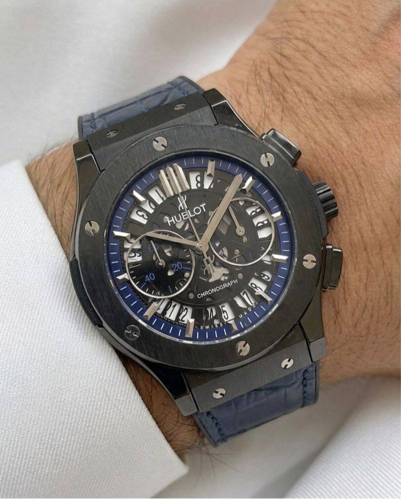 Hublot watch 
for men 
good quality 
180 dhs✅

Zain59
♥️♥️♥️