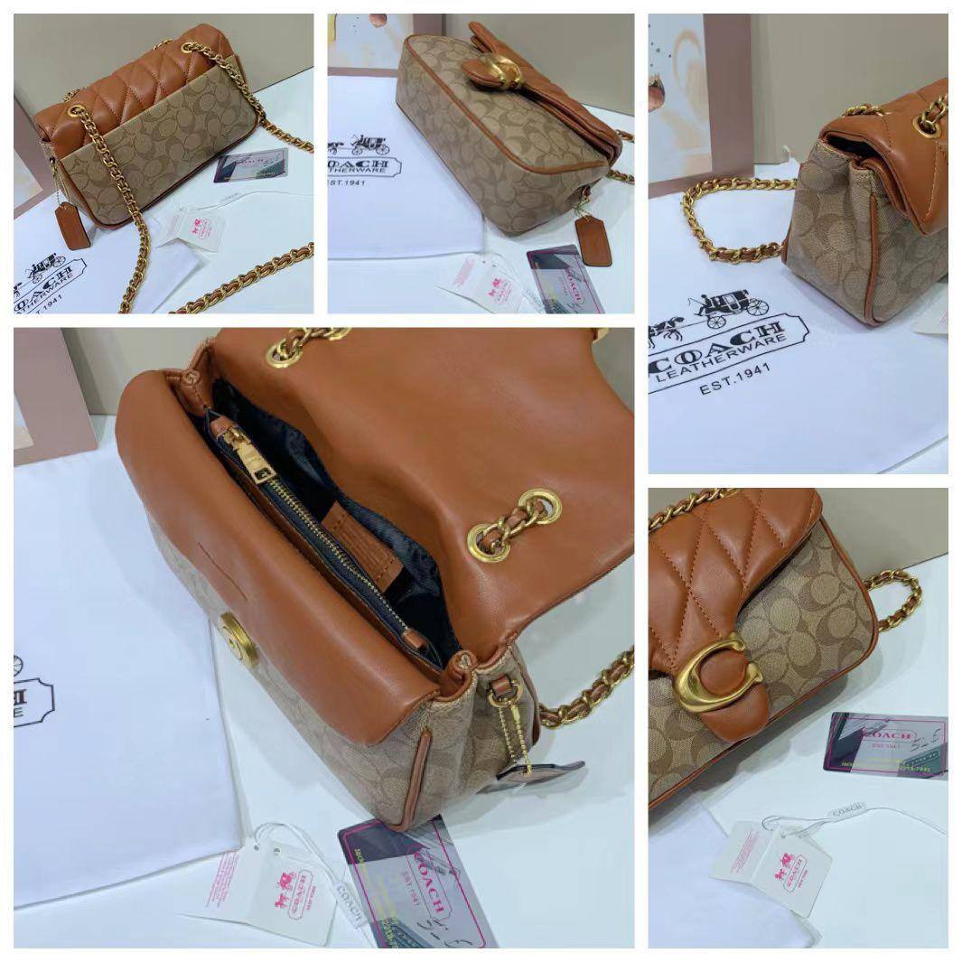 🌟 Coach Tabby 20
1️⃣ First quality +🎁  
Size : 26 * 16 cm
115 dhs❣️
with box 🎁

Zain115
♥️♥️♥️