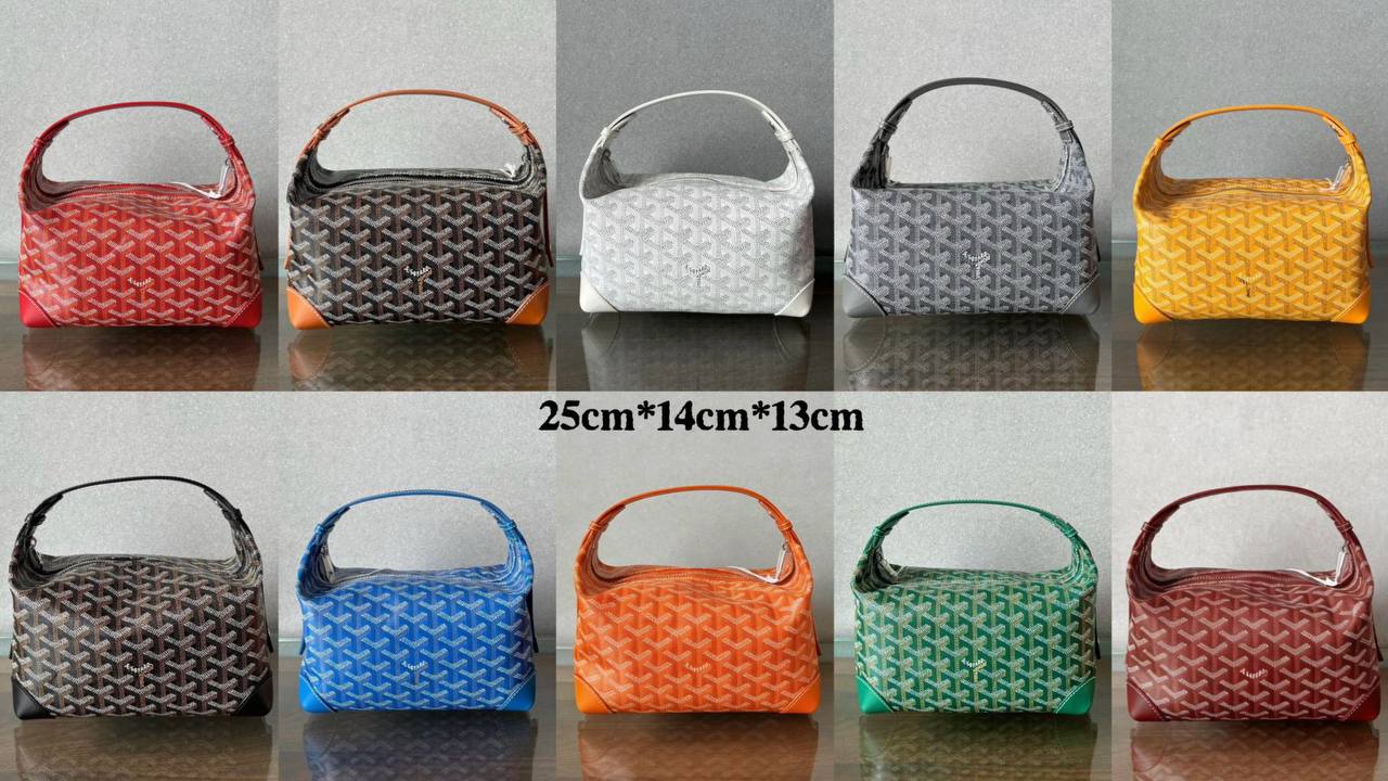 Goyard 

new came good quality with box 🎁🎁🎁

115 dhs✅
Size : 25cm

Zain39
♥️♥️♥️