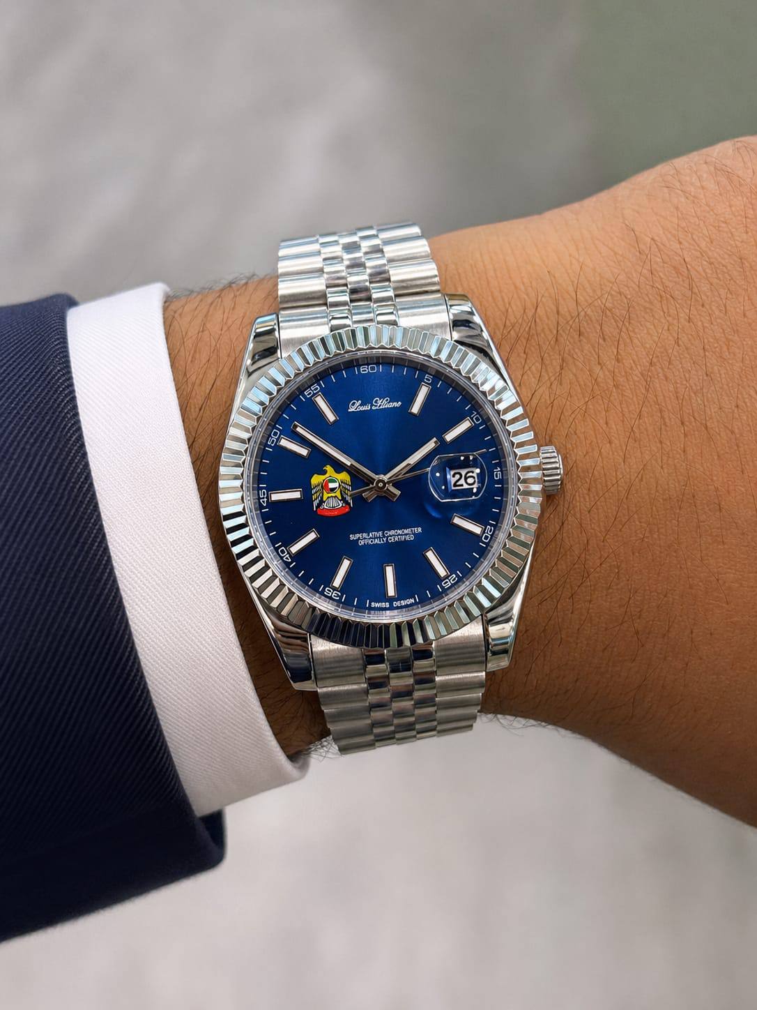 Louis Hilano 
watch for men 
good quality 
270 dhs✅

Zain59
♥️♥️♥️