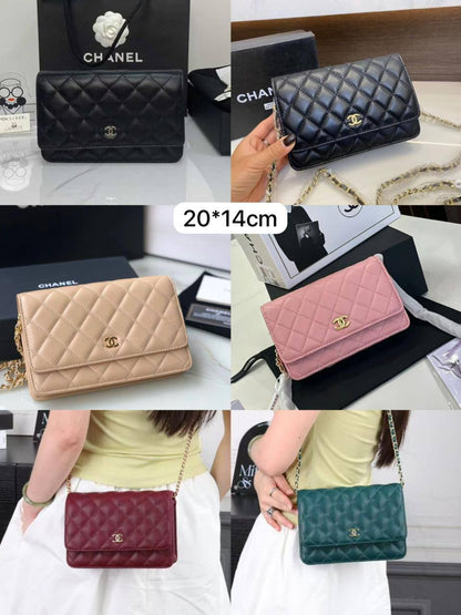 💗  Chanel Woc
1️⃣ First quality +🎁
Size : 20 * 14 cm
90 dhs✅
with box 🎁

Zain115
♥️♥️♥️