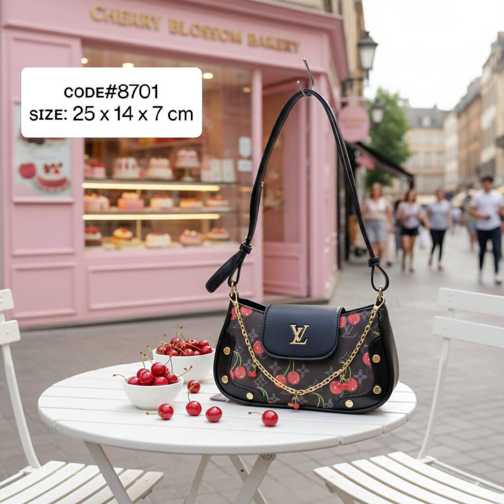 LV
Cherry🍒 & Murakami🌸
ᴍᴏɴᴏɢʀᴀᴍ sʜᴏᴜʟᴅᴇʀ ʙᴀɢ
ᴀᴅᴊᴜsᴛᴀʙʟᴇ ʙᴇʟᴛ sᴛʀᴀᴘ
ɢᴏʟᴅ ʜᴀʀᴅᴡᴀʀᴇ
sɪᴢᴇ : 25 cm
ᴡɪᴛʜ BOX
🎁🎁🎁

75 dhs✅

Zain31
♥️♥️♥️