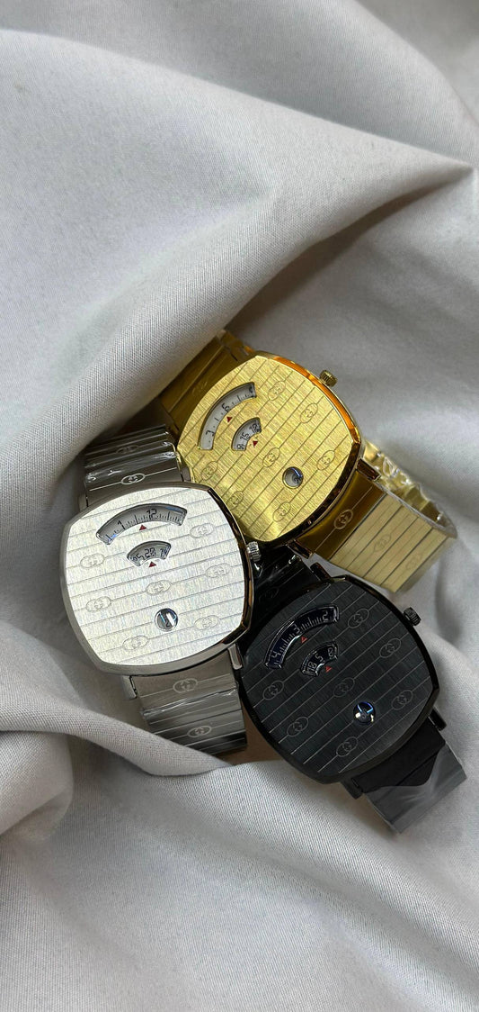 Gucci watch for men 
good quality 
260 dhs🗽

Zain59
♥️♥️♥️