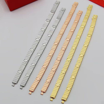 CARTIER BRACELET
MASTER💫✨
120  DHS 
WITH BOX AND PAPER BAG🎁🛍️

Zain89
♥️♥️♥️