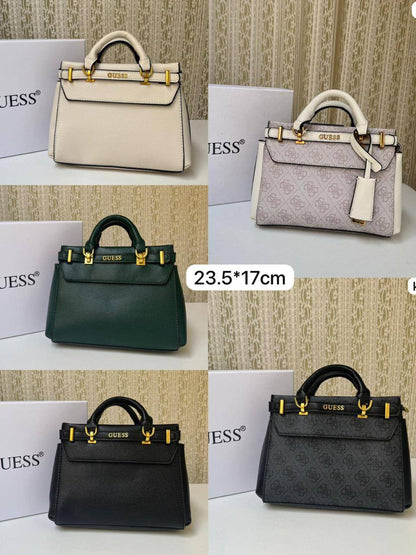 💗 Guess Handbag
1️⃣ First Quality ＋🎁
Size : 23.5 * 17 * 6  cm
90 dhs🪙🌨️
with box🎁

Zain115
♥️♥️♥️