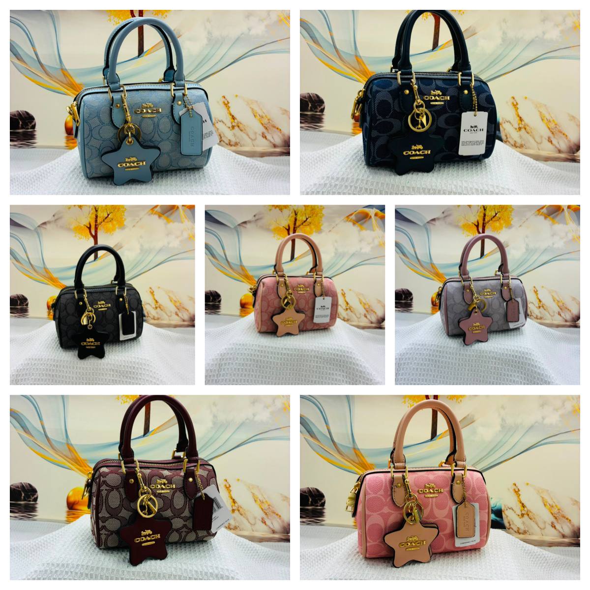 COACH

Best quality
 with box
100 dhs🇦🇪🇦🇪

size 18CM

Zain290
♥️♥️♥️